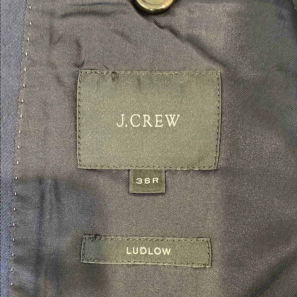 J. Crew Ludlow Men's Blazer - navy, 36R - Picture 4 of 6
